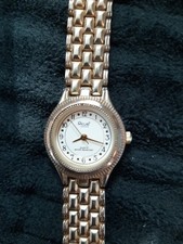Acuet Japan Quartz Gold Tone Ladies Watch Vintage