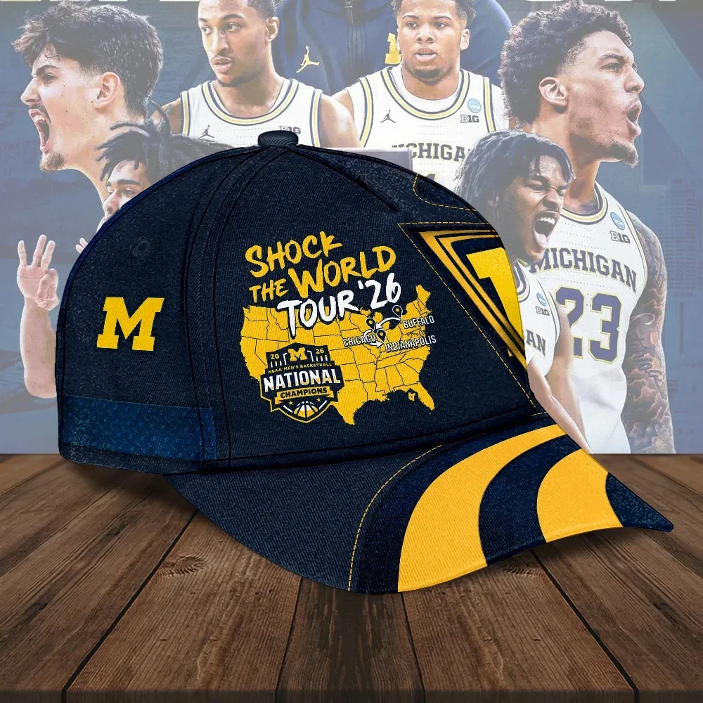 Wolverines 2026 Men’s Basketball National Champions Classic Cap