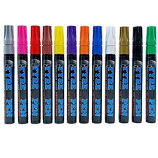 Tire Paint Pen Erasable Weatherproof Non-Fading Quick Dry Tyre Drawing Marker
