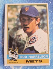 1976 Topps - Bud Harrelson - #337 - Mets - Shortstop