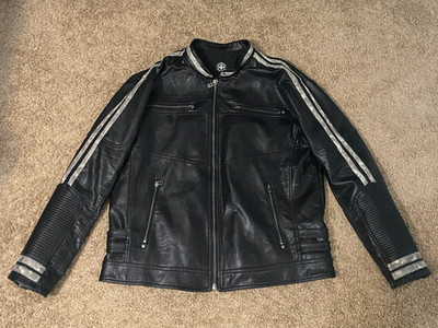 Affliction Leather Jacket .