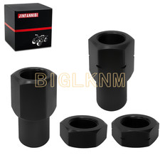 2pcs 78-18 Jam Nut Weld Bungs Left Right For Road 4-link Suspension Upgrades 2pcs 78-18 Jam Nut Weld Bungs Left Right For Road 4-link Suspension Upgrades