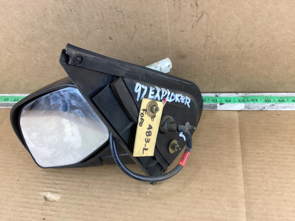 Conjunto de espejo retrovisor lateral izquierdo para conductor Ford Explorer 1995-1997 Foto 3 de 4
