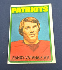 1972 Topps Football Randy Vataha Rookie Card #158 EX. rookie card picture