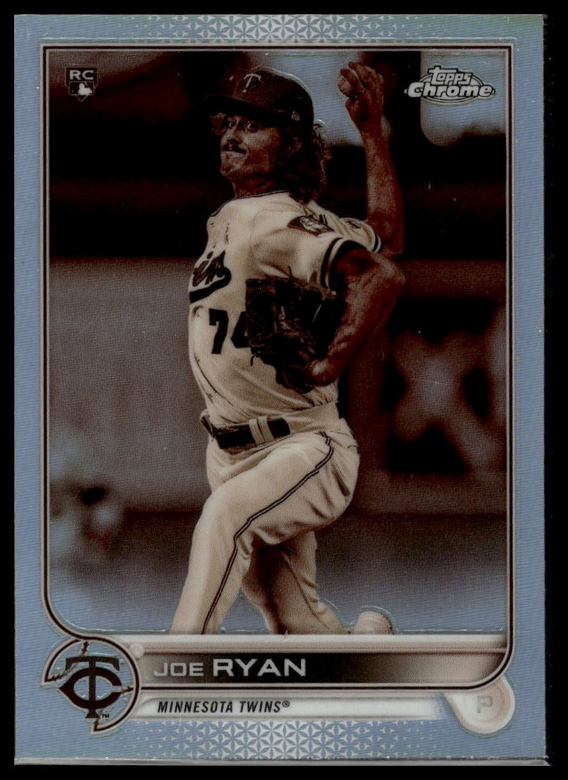 2022 Topps Chrome #48 Joe Ryan Sepia Refractor