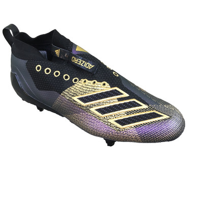 Adidas Adizero 8.0 Black Gold Soccer Football Cleats Men's Size 10