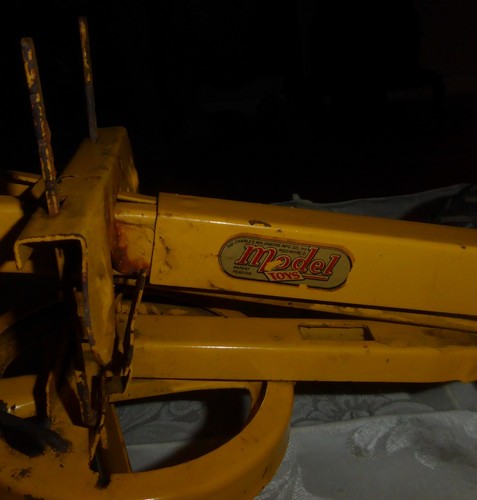 Vintage Doepke Model Toys Co - livellatrice stradale diesel Adams - Foto 12 di 16