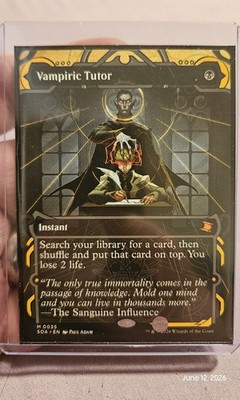   MTG- Vampiric Tutor -Secrets of Strixhaven: Mystical Archive SOA #035 M/NM  