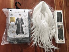 Gandalf Kostüm Fastnacht Größe XL Mit Bart Und Zauberstab