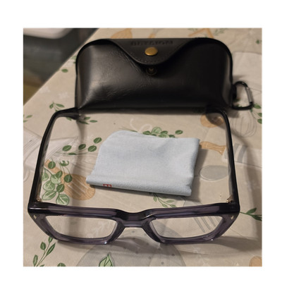 BETSION Rectangular Purple Plastic Full Rim Eyeglasses 53-21-148 MPN 882222