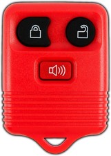 Key Fob Replacement for 2002 2003 2004 2005 2006 2007 2008 2009 2010 -1-Pack-Red