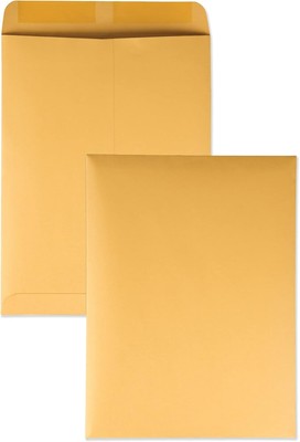 Quality Park 41465 Quality Park Catalog Envelopes, Heavyweight/Gummed, 9x12, 28l