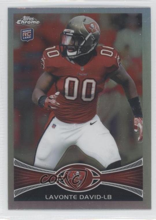 2012 Topps Chrome Refractor Lavonte David #198 0j3l