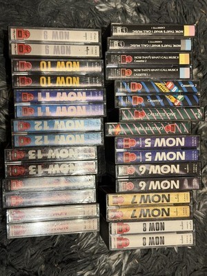 NOW THIS IS WHAT I CALL MUSIC cassette music Collection 1-15