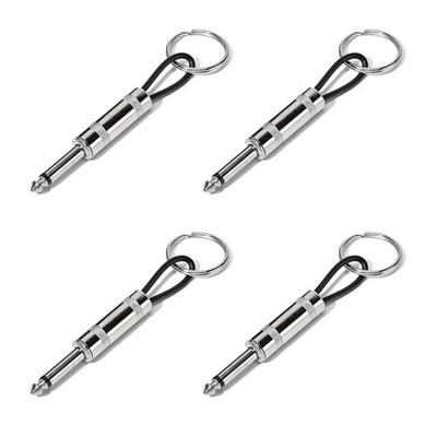 4er-Pack Gitarrenstecker Schlüsselanhänger für Marshall JCM800 Verstärker Schlüsselhaken, Schlüsselhalter Wand...