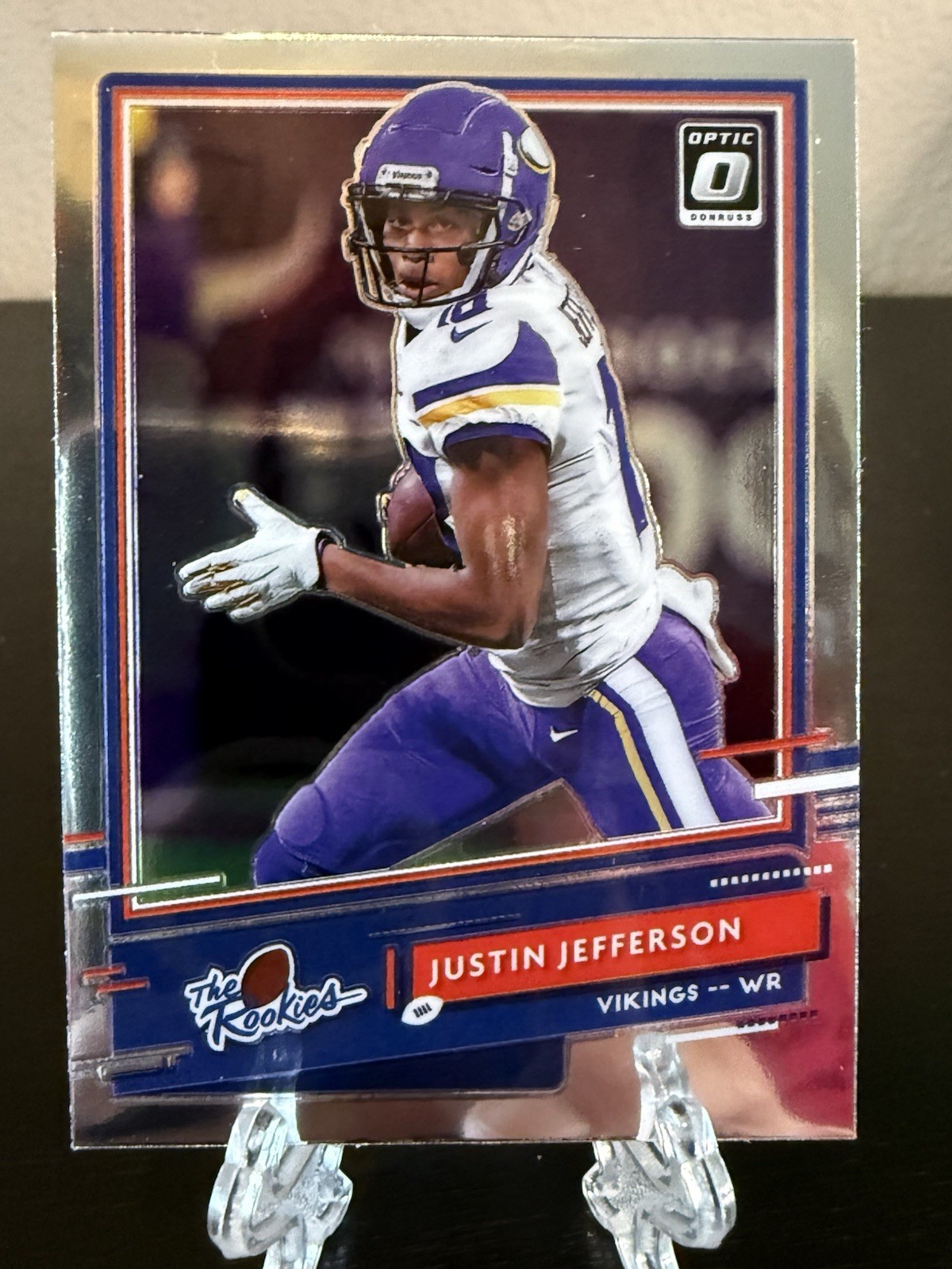 2020 Panini Donruss Optic - The Rookies Justin Jefferson #TR-JUJ (RC)
