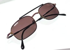 CAZAL 1202 Vintage Sunglasses Bronze Black Germany Designer Rectangular Rare