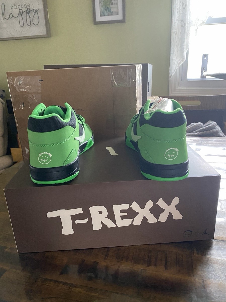 Travis Scott X Nike CG1 T-Rex Green Spark Size 10.5 | eBay