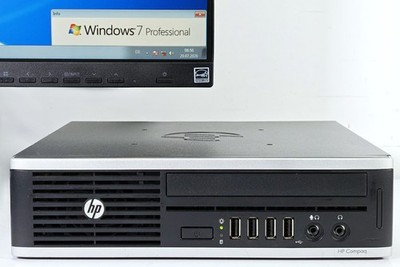 HP Compaq Mini Computer Windows 7 Pro 32 Bit PC i5-3570S 3.80 GHz 64GB SSD 4GB