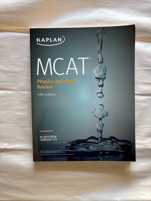 MCAT Physics and Math Review- - Paperback, by MD Alexander Stone - Very Good c