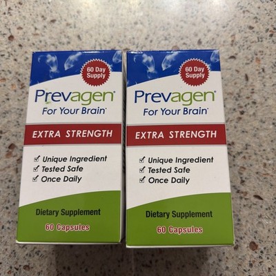 Prevagen Extra Strength 20mg Capsules - 60 Count - 2 Pack (120-Day Supply)