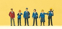NiederläNdisches Eisenbahnpersonal (6) Exklusive Figuren Set Preiser 10213