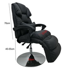 Openbox 360  Black Air pressure Salon Chair for Beauty Home Office