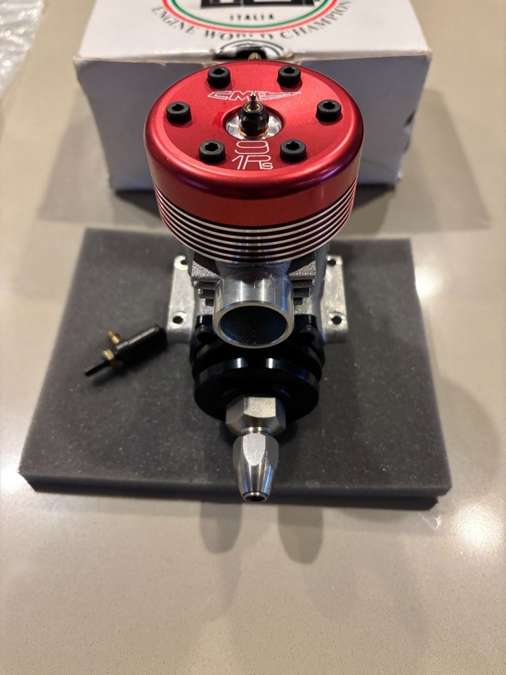 CMB 91 RS 15cc NITRO MARINE ENGINE WITH CARBURATOR, COLLET, NEEDLE ...