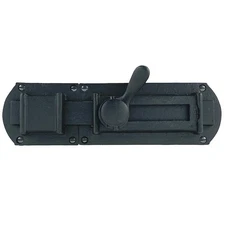 Surface Mounted Slide Bolt Lock in Cast Iron 9 Inch