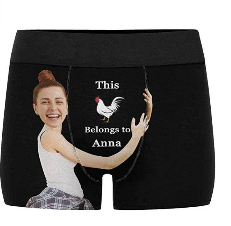 Personalized Boxers for Husband, Boyfriend, Custom Face Underwear Gift  Valentine