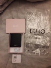LIU JO CREDIT CARD HOLDER PICC ECO LEATHER ECS XS BIFOLD NEW BOX TAGS