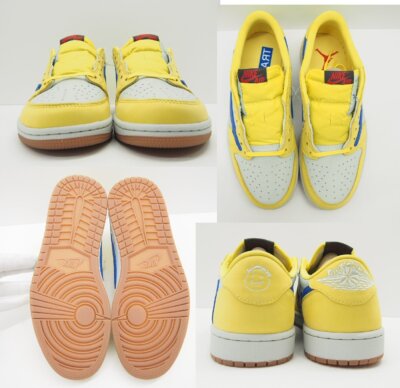 NIKE Travis Scott WMNS AIR JORDAN 1 LOW OG SP US8.5 SN02358 NIKE Travis Scott WMNS AIR JORDAN 1 LOW OG SP US8.5 SN02358