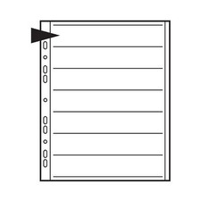 Kenro Translucent Negative Pages 7 Strips 6 Frame 35mm Film Pack 25 - KNF08