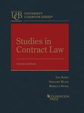 Like New Studies in Contract Law 10th Edition...