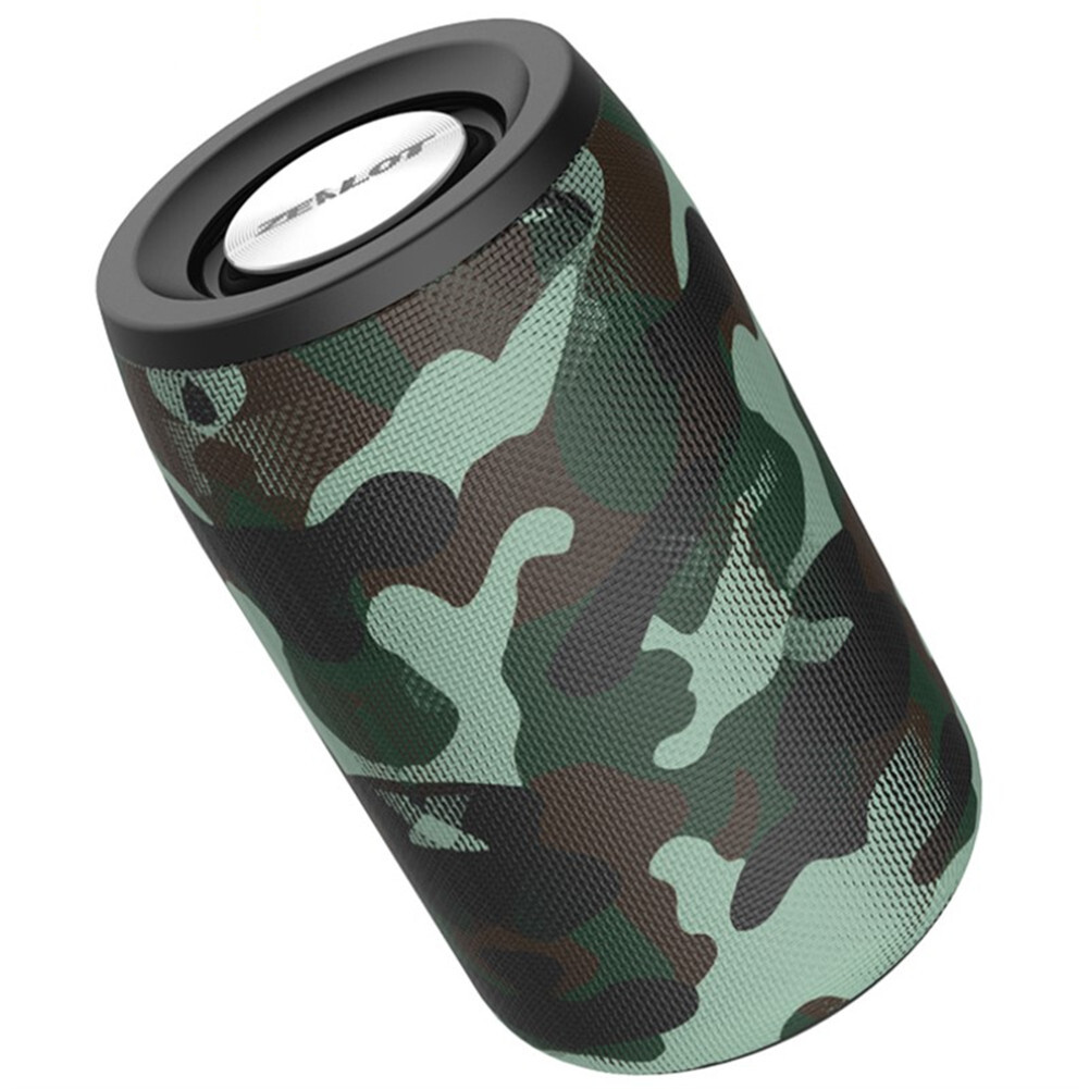 Wireless Bluetooth Speaker with FM Radio TF Card Slot Rechargeable Portable Design-image