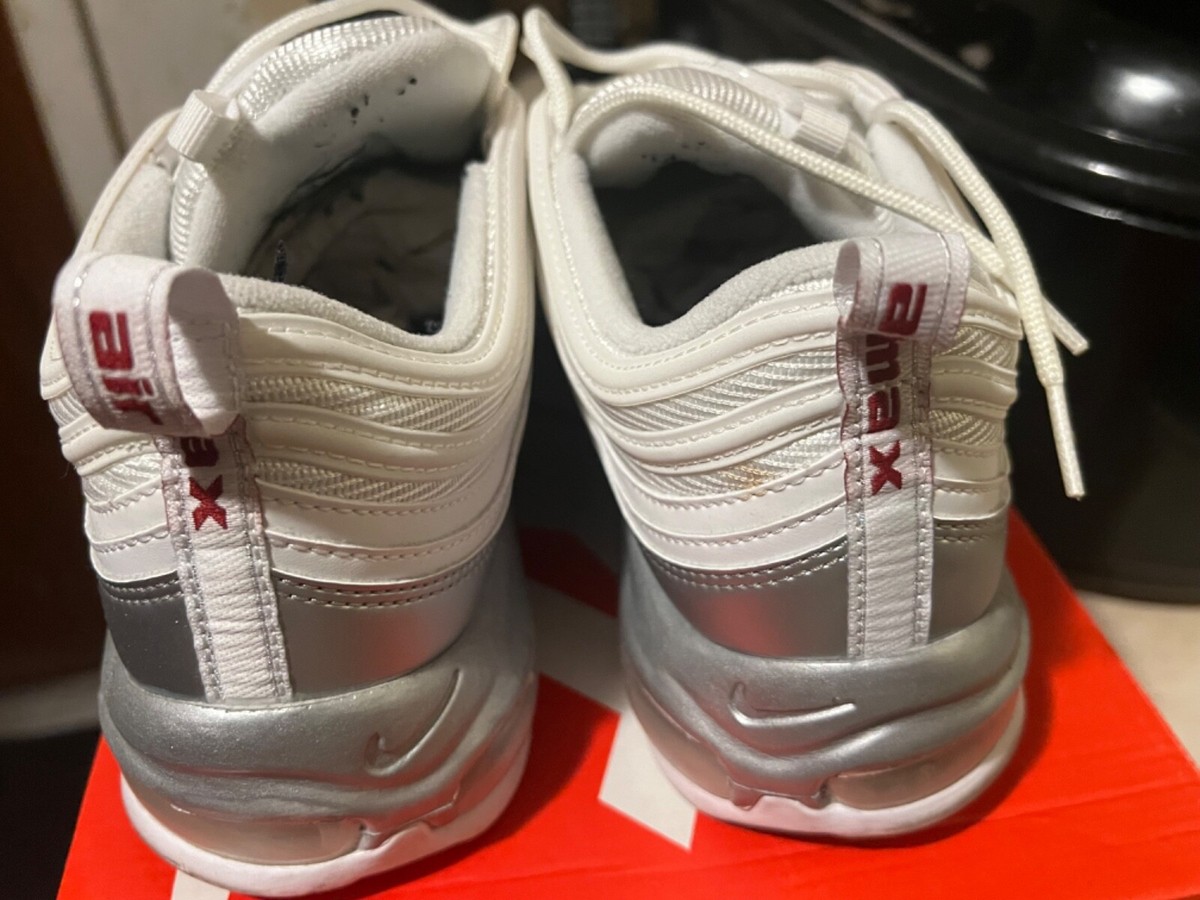 Size 11 - Nike Air Max 97 QS B-Sides White Silver
