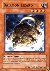 Balloon Lizard - IOC-072 - Common - 1st Edition x3 - Lightly Played