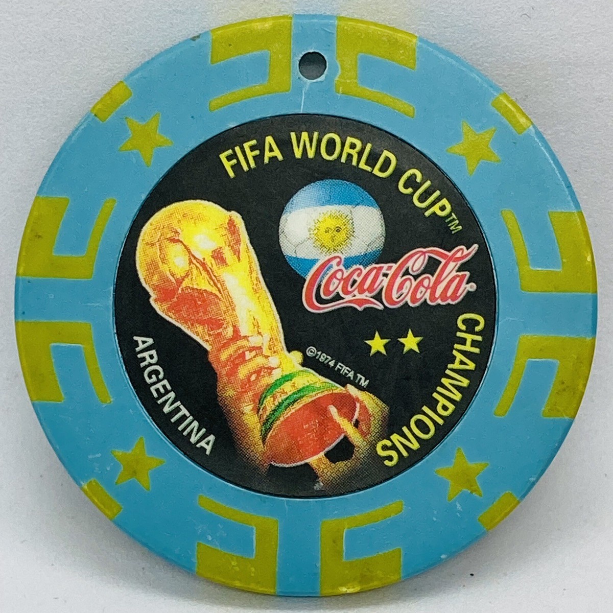 Coke Cola 2006 FIFA World Cup Champions Argentina Chip | eBay