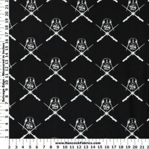 darth vader fabric