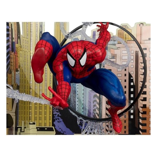 McFarlane Toys - Marvel Spider-Man 1:6th Scale Posed Figure with Scene & Comic - Picture 5 of 7