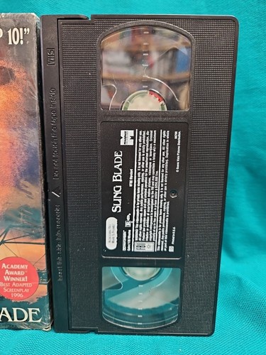 Sling Blade VHS, 1996 Billy Bob Thornton Dwight Yoakam - Picture 4 of 4