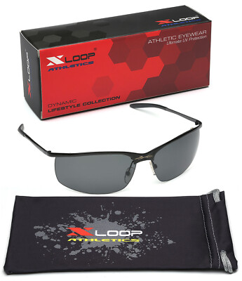 Polarized Metal Frame Men Sunglasses Fishing Driving Sports Eyewear Fits All New