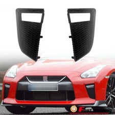 Fit 2017 Nissan R35 Gtr Daytime Running Lights Covers Fog Lights Lamp Frames