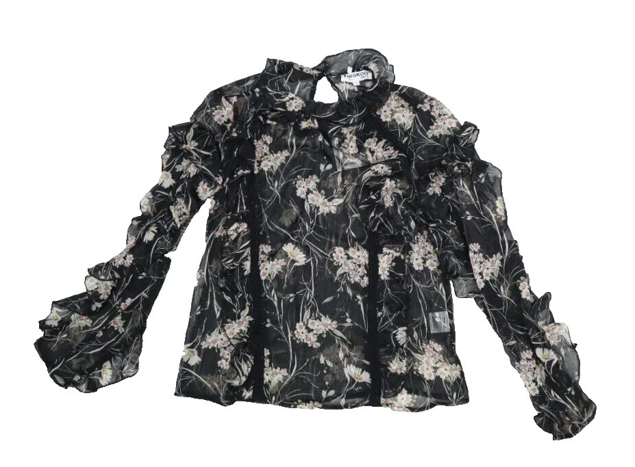 Paris Floral Tops for Women