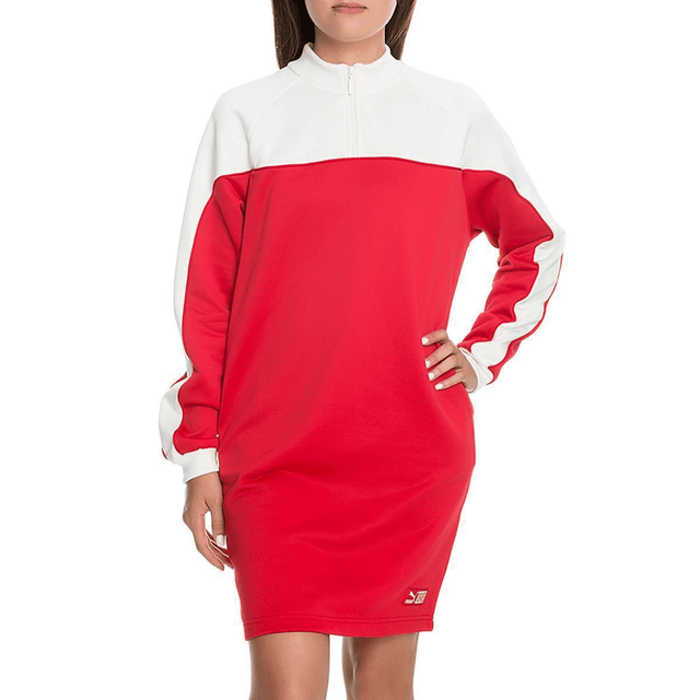 puma red dress