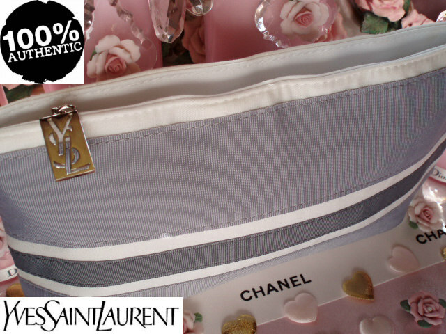 SAINT LAURENT BORSA 100% AUTENTICA edizione limitata YSL COUTURE BEAUTY MAKEUP pochette sera firma