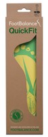 Footbalance Quickfit Green - Moldable Comfort For Low/mid Arches, Standard Width Footbalance Quickfit Green - Moldable Comfort For Low/mid Arches, Standard Width