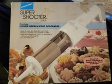 Proctor SIlex Super Shooter Plus Cordless Cookie Press Decorator Christmas 