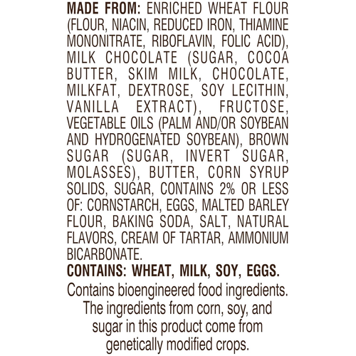 Montauk Soft Baked Milk Chocolate Chunk Cookies, 8.6 Oz Bag (8 Cookies) - Picture 6 of 12