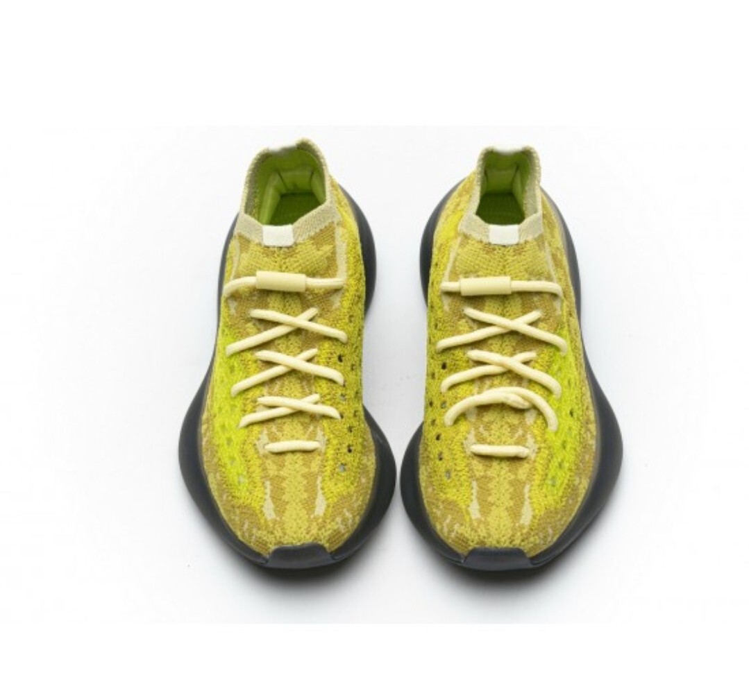 Yeezy Boost 380 Men's US Hylte Yellow Gray Streetwear Boost Comfort